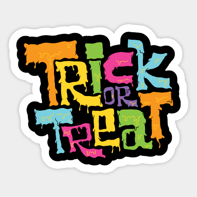 Trick or Treat Sticker by monika27